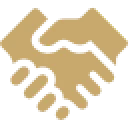 Icon of two hands shaking